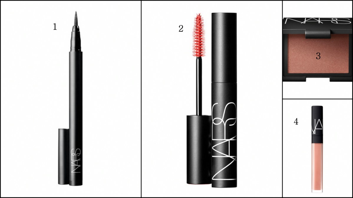 beauty collage numbered