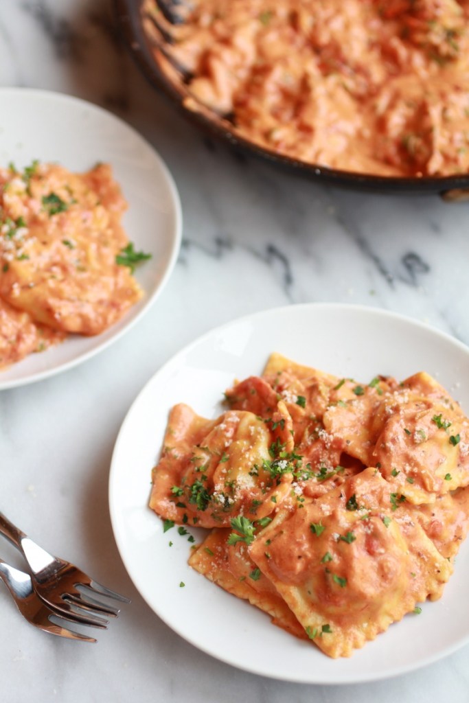 brownbutter lobster ravioli via hbakedharvest
