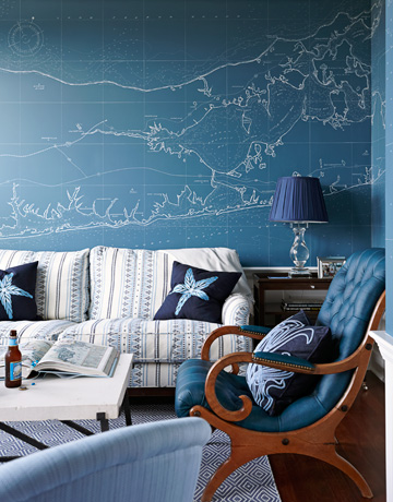 map room via house beautiful