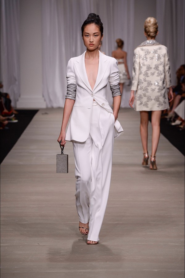 white pant suit ermanno scervino via cinefog